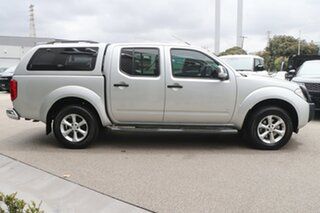 2012 Nissan Navara D40 S6 MY12 ST-X King Cab Silver 5 Speed Automatic Cab Chassis