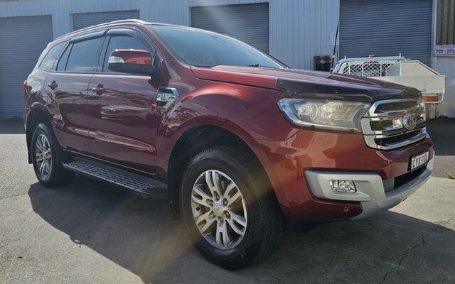 Used Ford Everest UA Trend Cardiff, 2015 Ford Everest UA Trend Red 6 Speed Sports Automatic SUV