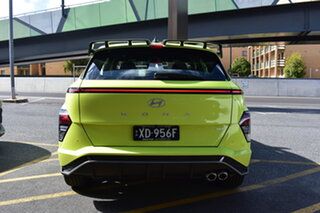 2023 Hyundai Kona OS.V5 MY23 N-Line D-CT AWD Yellow 7 Speed Sports Automatic Dual Clutch Wagon