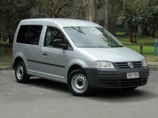 2009 Volkswagen Caddy 2KN Maxi DSG Silver 6 Speed Sports Automatic Dual Clutch Van.