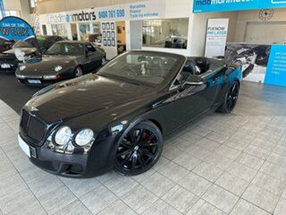 2011 Bentley Continental 3W MY11 GTC Black 6 Speed Sports Automatic Convertible.
