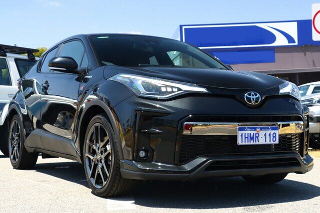 Used Toyota C-HR ZYX10R GR E-CVT 2WD Sport Victoria Park, 2021 Toyota C-HR ZYX10R GR E-CVT 2WD Sport Black 7 Speed Constant Variable Wagon Hybrid