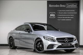 2023 Mercedes-Benz C-Class C205 803+053MY C200 9G-Tronic High-Tech Silver Metallic 9 Speed