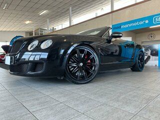 2011 Bentley Continental 3W MY11 GTC Black 6 Speed Sports Automatic Convertible.