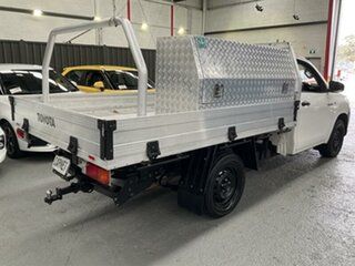 2016 Toyota Hilux TGN121R Workmate White 6 Speed Automatic Cab Chassis