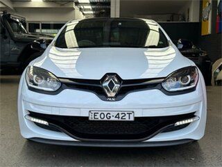 2015 Renault Megane III D95 Phase 2 R.S. 275 Trophy White Manual Coupe.
