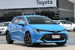 2019 Toyota Corolla ZWE211R ZR E-CVT Hybrid Eclectic Blue 10 Speed Constant Variable Hatchback.