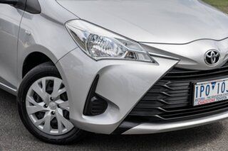 2019 Toyota Yaris NCP130R MY18 Ascent Silver Pearl 4 Speed Automatic Hatchback