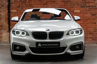 2018 BMW 2 Series F23 LCI 220i M Sport Alpine White 8 Speed Sports Automatic Convertible