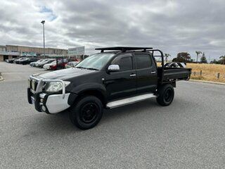 2010 Toyota Hilux GGN25R 09 Upgrade SR5 (4x4) Black 5 Speed Manual Dual Cab Pick-up