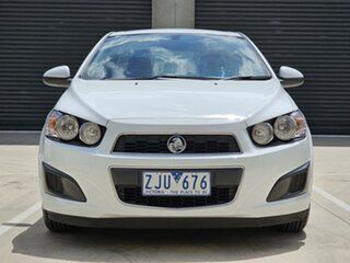 2012 Holden Barina TM MY13 CD White 6 Speed Automatic Sedan