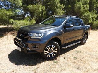 2019 Ford Ranger PX MkIII 2019.75MY Wildtrak Grey 10 Speed Sports Automatic Double Cab Pick Up.