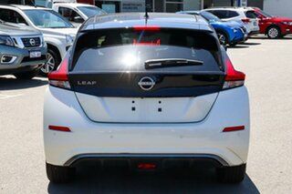 2023 Nissan Leaf ZE1 MY23 Ivory Pearl & Black Roof 1 Speed Reduction Gear Hatchback.