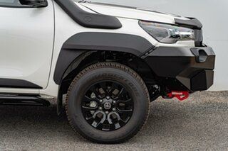 2021 Toyota Hilux GUN126R Rugged X Double Cab White 6 Speed Sports Automatic Utility
