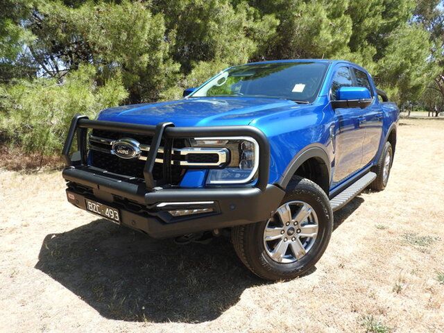 Used Ford Ranger PY 2022MY XLT Bendigo, 2022 Ford Ranger PY 2022MY XLT Blue 10 Speed Sports Automatic Double Cab Pick Up