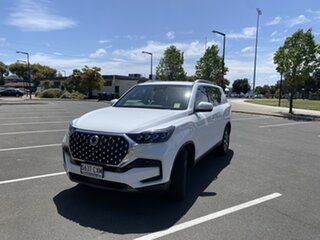 2022 Ssangyong Rexton Y450 MY23 ELX Silky White 8 Speed Sports Automatic Wagon.