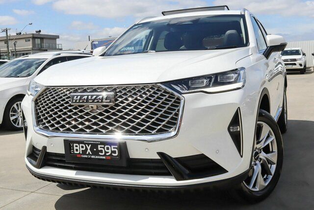 Used Haval H6 B01 Ultra DCT Coburg North, 2021 Haval H6 B01 Ultra DCT White 7 Speed Sports Automatic Dual Clutch Wagon