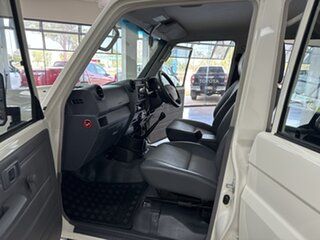 2019 Toyota Landcruiser VDJ76R Workmate White 5 Speed Manual Wagon