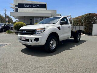 2015 Ford Ranger PX MkII XL Hi-Rider White 6 Speed Sports Automatic Cab Chassis