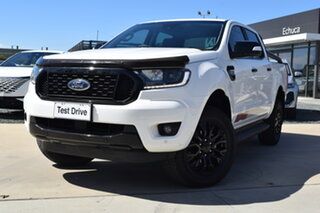 2021 Ford Ranger PX MkIII 2021.75MY FX4 Cool White 6 Speed Sports Automatic Double Cab Pick Up