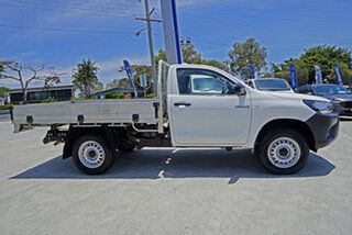 2021 Toyota Hilux GUN135R Workmate 4x2 Hi-Rider White 6 Speed Manual Cab Chassis