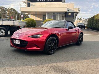 2018 Mazda MX-5 ND SKYACTIV-Drive Red 6 Speed Sports Automatic Roadster.