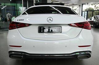2022 Mercedes-Benz C-Class W206 803MY C200 9G-Tronic White 9 Speed Sports Automatic Sedan