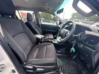 2018 Toyota Hilux GUN136R SR Double Cab 4x2 Hi-Rider Glacier White 6 Speed Sports Automatic Utility