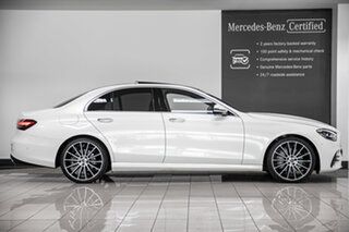 2022 Mercedes-Benz E-Class W213 802+052MY E350 9G-Tronic Diamond White 9 Speed Sports Automatic