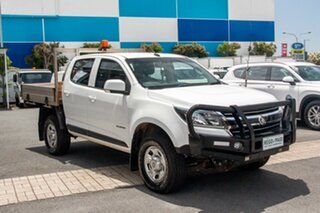 2018 Holden Colorado RG MY18 LS Crew Cab 4x2 White 6 speed Automatic Cab Chassis.
