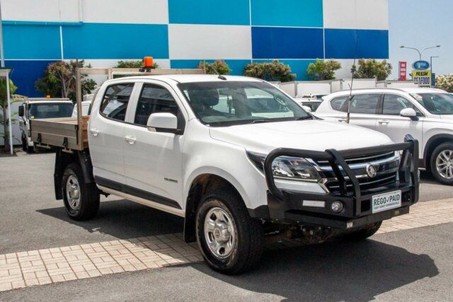 Used Holden Colorado RG MY18 LS Crew Cab 4x2 Robina, 2018 Holden Colorado RG MY18 LS Crew Cab 4x2 White 6 speed Automatic Cab Chassis