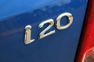2013 Hyundai i20 PB MY14 Active Blue 4 Speed Automatic Hatchback