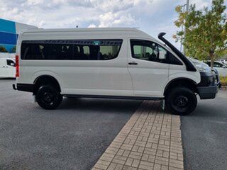 2021 Toyota HiAce GDH322R Commuter High Roof Super LWB White 6 speed Automatic Bus.