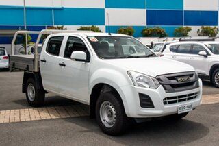 2019 Isuzu D-MAX MY18 SX Crew Cab 4x2 High Ride White 6 speed Automatic Cab Chassis
