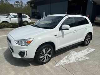 2014 Mitsubishi ASX XB MY15 LS 2WD White 6 Speed Constant Variable Wagon