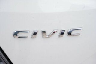 2018 Honda Civic 10th Gen MY18 VTi-S White 1 Speed Constant Variable Hatchback