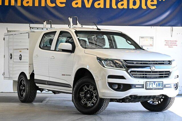 Used Holden Colorado RG MY20 LS Pickup Crew Cab Laverton North, 2019 Holden Colorado RG MY20 LS Pickup Crew Cab White 6 Speed Sports Automatic Utility