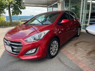 2016 Hyundai i30 GD4 Series II MY17 Active Scarlet Red 6 Speed Sports Automatic Hatchback