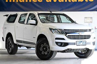 2018 Holden Colorado RG MY19 LS Pickup Crew Cab White 6 Speed Sports Automatic Utility.