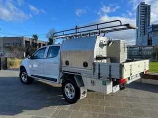 2012 Holden Colorado RG MY13 LX Crew Cab White 6 Speed Sports Automatic Cab Chassis