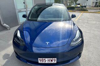 2021 Tesla Model 3 MY21 Standard Range Plus Blue 1 Speed Reduction Gear Sedan