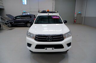2020 Toyota Hilux GUN126R SR White 6 Speed Sports Automatic Cab Chassis.