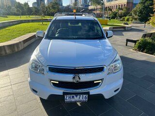 2012 Holden Colorado RG MY13 LX Crew Cab White 6 Speed Sports Automatic Cab Chassis