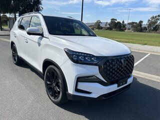 2023 Ssangyong Rexton Y450 MY23 Ultimate Sport Pack Silky White 8 Speed Sports Automatic Wagon