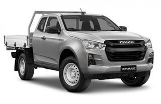 2023 Isuzu D-MAX RG MY23 SX Space Cab Mercury Silver 6 Speed Sports Automatic Cab Chassis