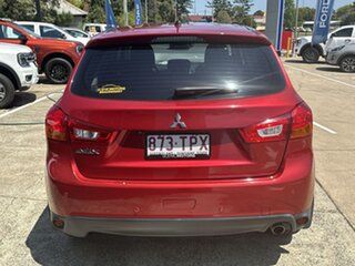 2013 Mitsubishi ASX XB MY13 2WD Red 6 Speed Constant Variable Wagon.