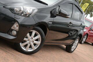 2012 Toyota Prius c NHP10R I-Tech Hybrid Black Continuous Variable Hatchback.