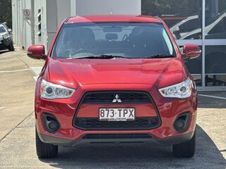 2013 Mitsubishi ASX XB MY13 2WD Red 6 Speed Constant Variable Wagon