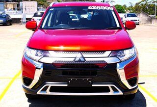 2019 Mitsubishi Outlander ZL MY20 ES 2WD Red 6 Speed Constant Variable Wagon