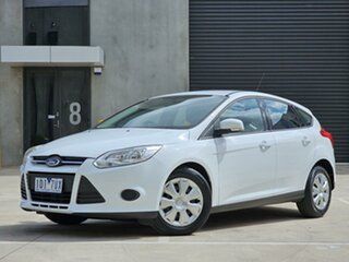 2012 Ford Focus LW MkII Ambiente PwrShift White 6 Speed Sports Automatic Dual Clutch Hatchback